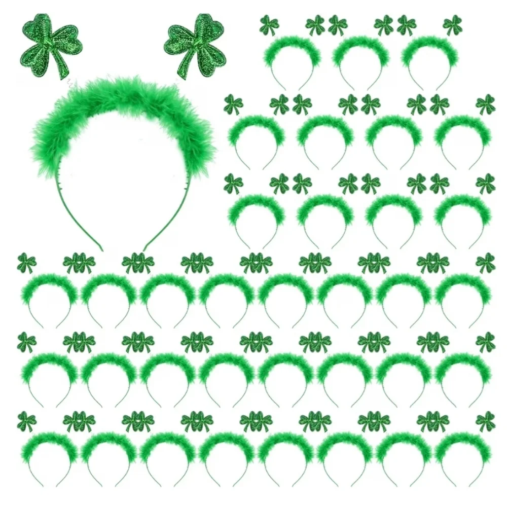 36 Pcs St. Patrick's Day Headbands